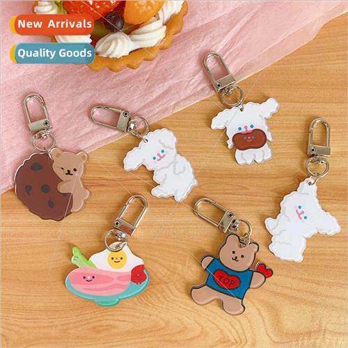 Cute Japanese love bear pendant schoolbag jewelry pendant gi