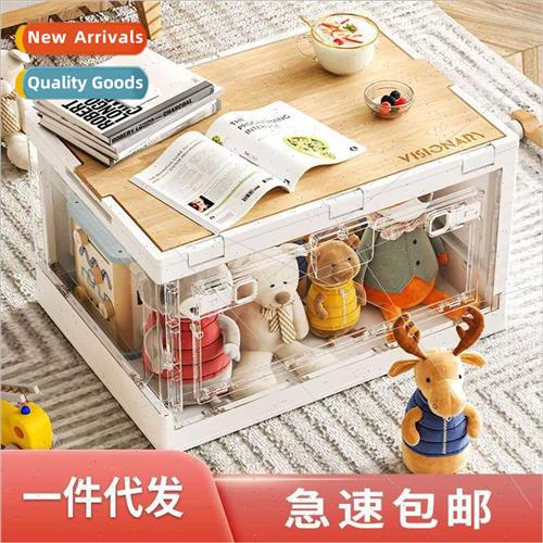 Household organizing storage box foldable closet clothes clo