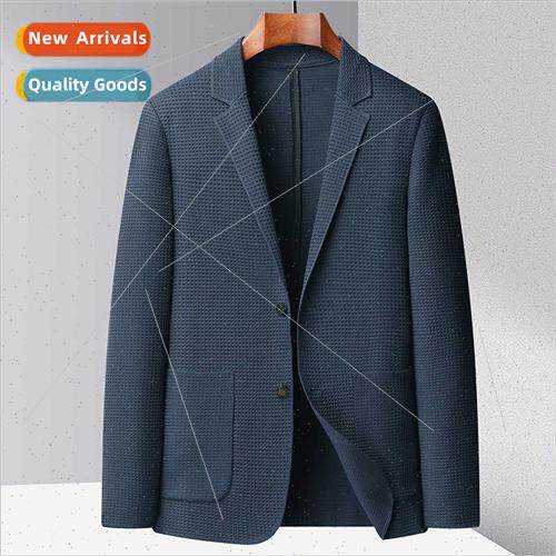 Senior sense knted su jacket men spring fall new high-end bu