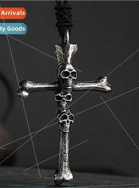 Europe new dark skull crossbones pendant punk gothic nd nd m