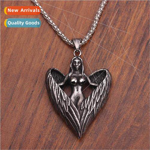 Europe Uned States new personaly retro nude female wing neck