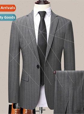 Fall new su su su twoPCS men su Korean  fashion Slim small s