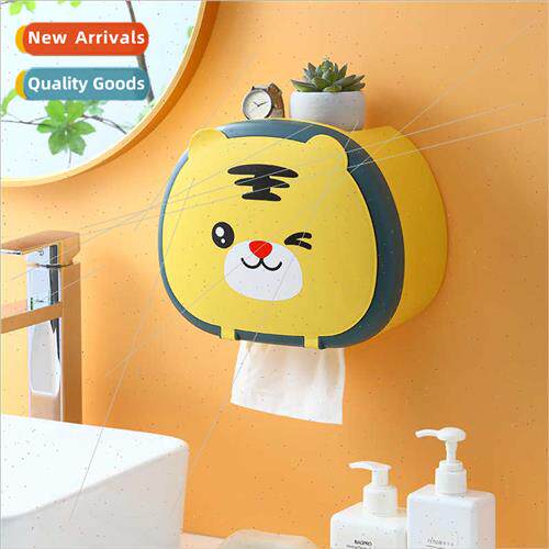 Cartoon washcloth organizer wall-mounted disposable facial c