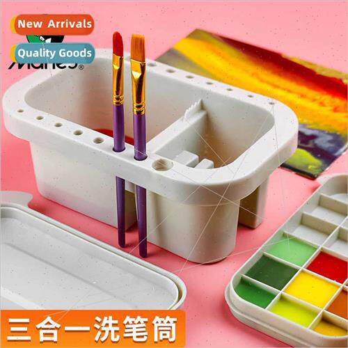 Pen Wash BucketLarge Art BucketMultifunctional 3PCS Pencil B