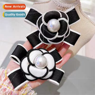 Camellia bow tie bow brooch pin pin plaid corsage accessorie