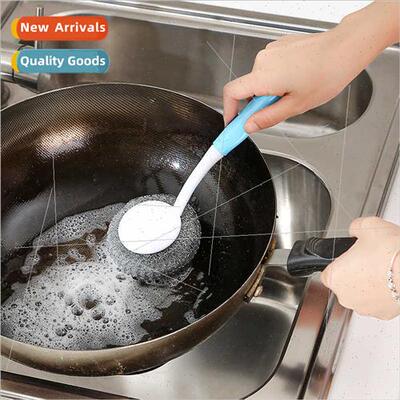C1 Kchen Hangable Dish Cleaning Brush Creative Long Handle W