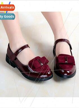 kids girl sneakers school baby girls leather princess shoes