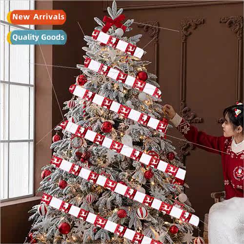 2023 new imation hemp Christmas ribbon Christmas e decoratio