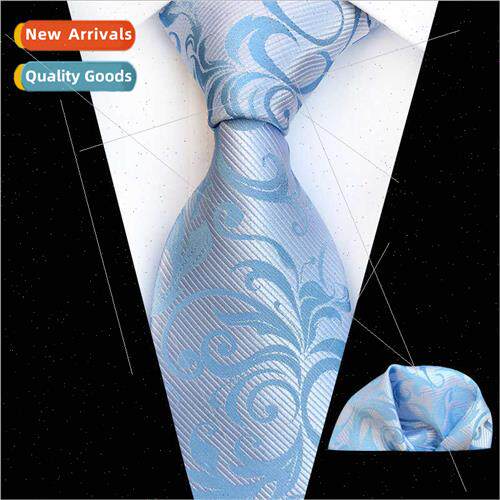 Tie Pocket Towel Polyester lk Fabric Jacquard Material Small