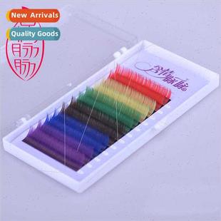 rows full color Color dense mixed extensions