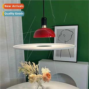 designer flying Italian restaurant simple saucer chandelier
