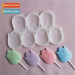 Drop Glue Lollipop DIY Chocolate Coral Cheese Lollipop silic