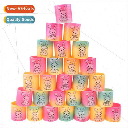 3.5CM children colorful spring circle whe rabb sub rainbow c