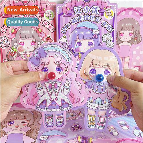 Creative cartoon handmade diy toys pinch music material k st