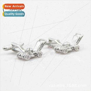 Fun plating trailer December cufflinks Product shape cre New