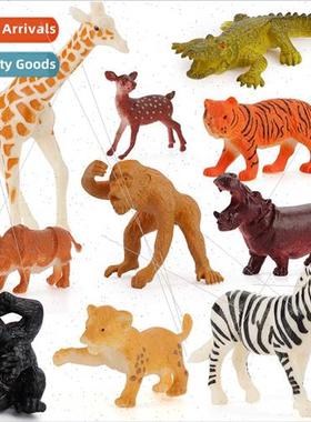Wildlife sandbox giraffe lion tiger zebra educational sets m