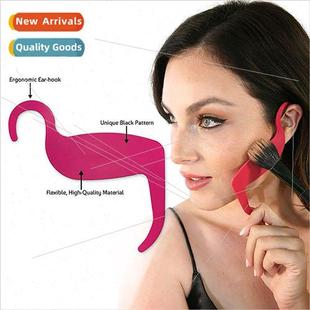 Contour Stencil  Makeup Brush Sets Eyebrow Shaper Card