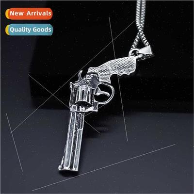 revolver pendant niche tide wh punk necklace men women fall