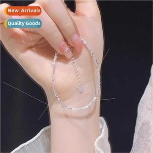 Broken Silver Bracelet Women Niche 2023 New 适用Girlfriend B