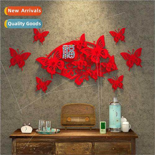 new advanced printing Fukuji couplets door stickers hollow -