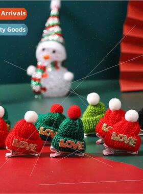 Christmas Mini Hair Clip Christmas Hat Children Cute Headdre