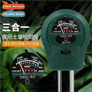 Horticulture Planting Soil Moisture Meter 3 in 1 Soil Tester