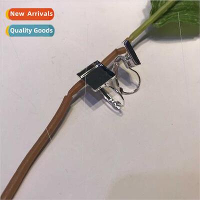 Copper material earhook earrings diy jewelry accessories ear