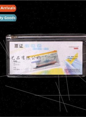 pvc zipper bag transparent document ticket bag zipper bag st