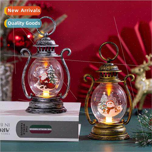 Christmas decorations vintage handheld pony lights creative