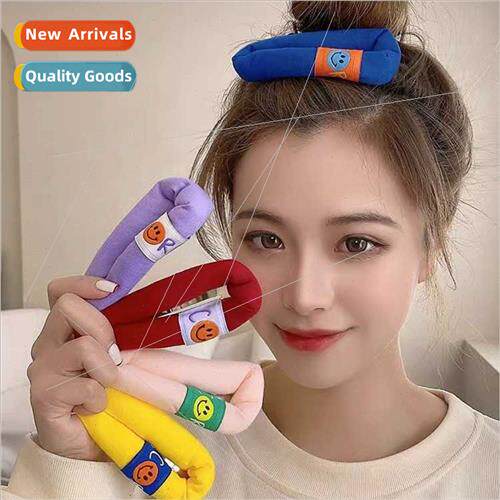 Cute bubble sponge smiley hair clips large BB clip wash face