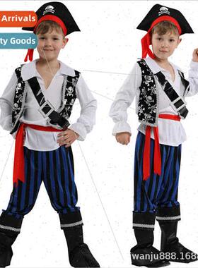 Halloween Children Pirates Caribbean Costume Pirate Sailor S
