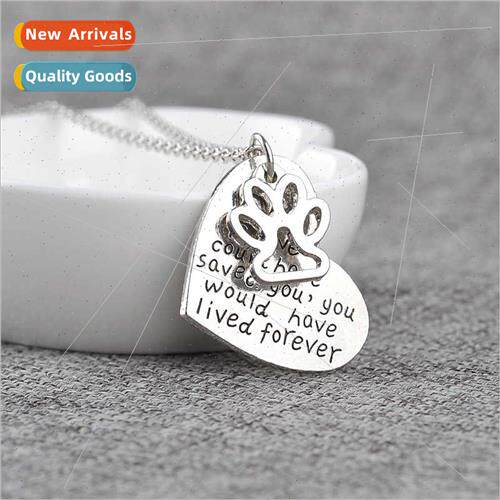 Europe Uned States fashion personaly alloy love dog paw pend