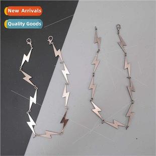 collarbone chain cool shape super metal colors ghtning two