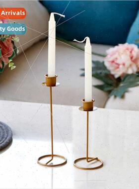 candle holder ornament small candlestick dining table romant