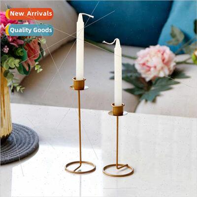 candle holder ornament small candlestick dining table romant