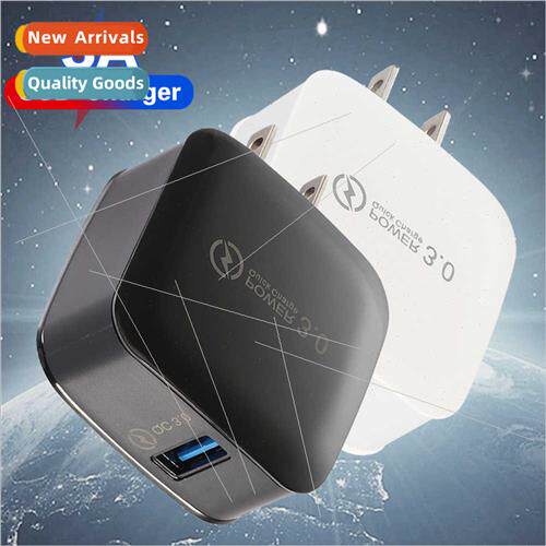 3A QC3.0 bread fast charger 5V/9V/12 square fast charger eur