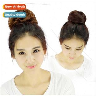 wig natur fluffy Korean curl micro head pill half Xiu Hongfa