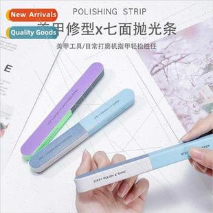 Manicure thwart special tools sponge sanding strips nail pol