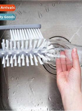 Creative suction wall type lazy cup brush glass cup cleaning