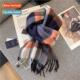 scarf women warm new hundred thickened wool winter 2023 men
