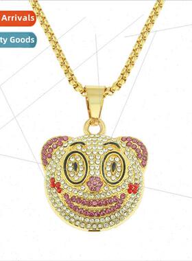 Hipster hip-hop creative clown pendant necklace accessories