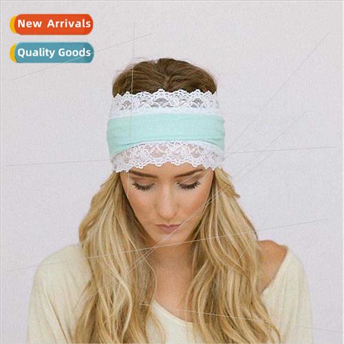 Parent-child  women hair bands bohemian wind lace edge sport 畜牧/养殖物资 养殖标记笔 原图主图