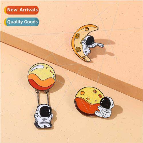 Creative cartoon space cosmic aviation series astronauts pla