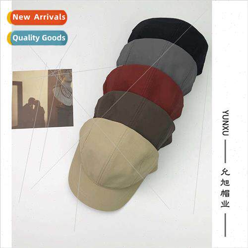 fall winter niche retro solid color quick-drying soft top ve