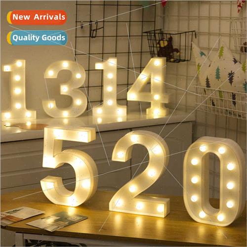 INS Christmas 26 letters lights digal lights LED symbols mod