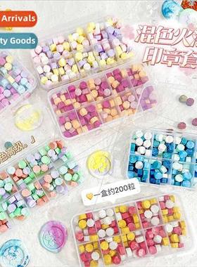 Fire Paint Wax Pellets Compartment Pack DIY Fire Paint Stamp