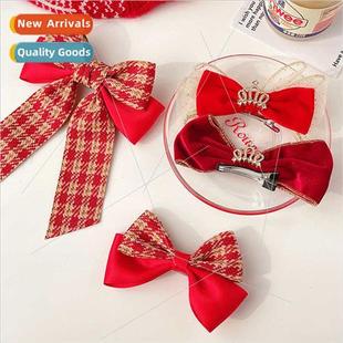 Clips Sweet Back Girls Hea Cards Hair Children Bow Lace