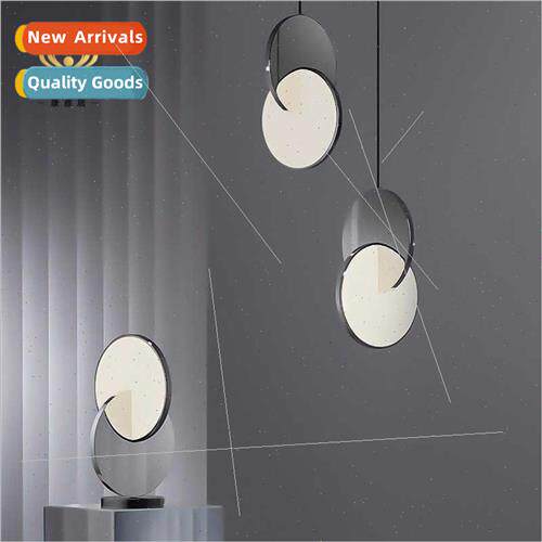 Scandinavian designer light luxury model room chandelier mod