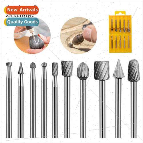 High-speed steel rotary file woodworking tools 10PCS combina