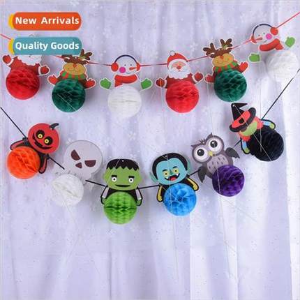 Halloween hotel shopping mall KTV backdrop atmosphere decora